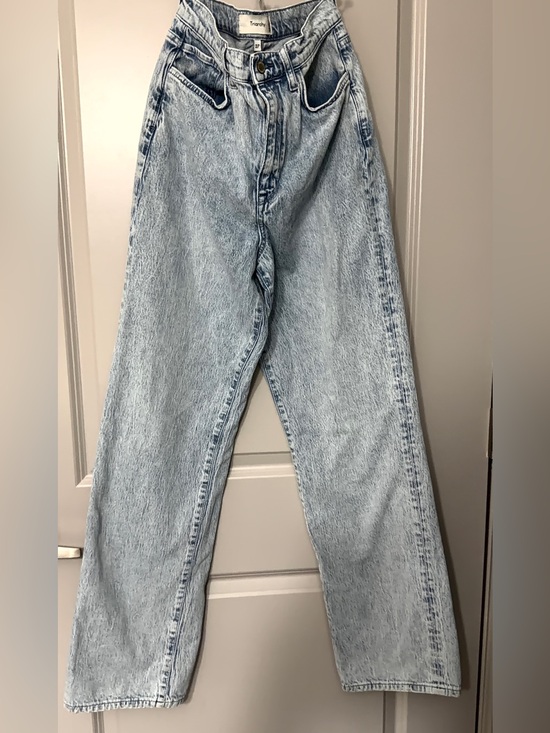 Anthropologie Denim - Anthropologie Light Blue High-Rise Straight Jeans- Triachy Brand